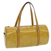 Louis Vuitton Vintage Pre-owned Laeder handvskor Beige, Dam