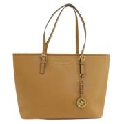 Michael Kors Pre-owned Pre-owned Plast axelremsvskor Brown, Dam