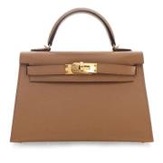 Hermès Vintage Pre-owned Laeder handvskor Brown, Dam