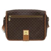 Celine Vintage Pre-owned Canvas celine-vskor Brown, Dam