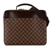 Louis Vuitton Vintage Pre-owned Canvas handvskor Brown, Dam