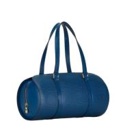 Louis Vuitton Vintage Pre-owned Laeder louis-vuitton-vskor Blue, Dam