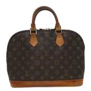 Louis Vuitton Vintage Pre-owned Canvas louis-vuitton-vskor Brown, Dam