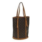 Louis Vuitton Vintage Pre-owned Canvas louis-vuitton-vskor Brown, Dam