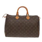 Louis Vuitton Vintage Pre-owned Canvas louis-vuitton-vskor Brown, Dam