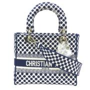 Dior Vintage Pre-owned Tyg dior-vskor Blue, Dam