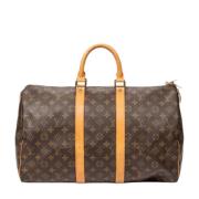 Louis Vuitton Vintage Pre-owned Canvas resvskor Brown, Dam