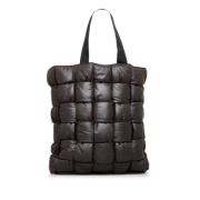 Bottega Veneta Vintage Pre-owned Laeder totevskor Brown, Dam