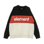 Element Herr Sweatshirt i Flint Black Multicolor, Herr