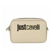 Just Cavalli Metallbokstäver Damväska Sortiment Beige, Dam