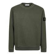 Stone Island Casual Hooded Sweatshirt för män Green, Herr