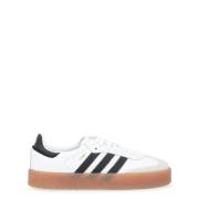 Adidas Originals Samba Klassiska Sneakers White, Herr