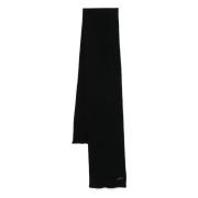 Paul & Shark Broderad ullscarf Black, Herr