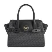 Michael Kors Svart Multi Flap Handväska Black, Dam