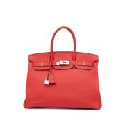 Hermès Vintage Pre-owned Laeder handvskor Red, Dam