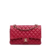 Chanel Vintage Pre-owned Laeder axelremsvskor Red, Dam