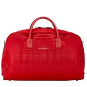 Burberry Vintage Pre-owned Tyg handvskor Red, Dam