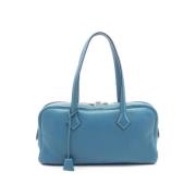 Hermès Vintage Pre-owned Laeder axelremsvskor Blue, Dam