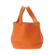 Hermès Vintage Pre-owned Laeder handvskor Orange, Dam