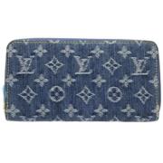 Louis Vuitton Vintage Pre-owned Tyg plnbcker Blue, Dam