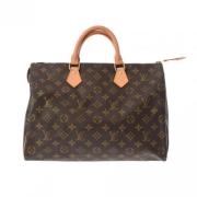 Louis Vuitton Vintage Pre-owned Tyg louis-vuitton-vskor Brown, Dam