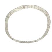 Tiffany & Co. Pre-owned Pre-owned Silver halsband Gray, Dam