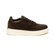 Barracuda Mörkbruna Sneakers för Män Brown, Herr