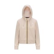 K-Way Rosa Tint Sweatshirt Beige, Dam