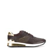 Michael Kors Brun Wrap Sneakers för Kvinnor Brown, Dam