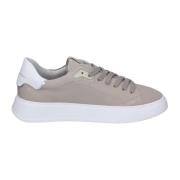 Philippe Model Läder Herr Sneakers Snygga Skor Gray, Herr