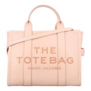 Marc Jacobs Rosa Läder Toteväska Pink, Dam