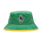 Mitchell & Ness Boston Celtics Velvet Bucket Hat Green, Herr