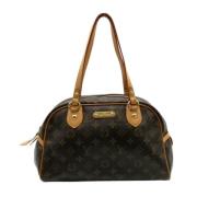 Louis Vuitton Vintage Pre-owned Canvas louis-vuitton-vskor Brown, Dam