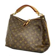 Louis Vuitton Vintage Pre-owned Tyg louis-vuitton-vskor Brown, Dam