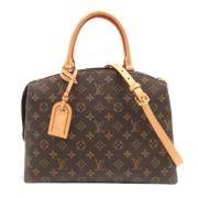 Louis Vuitton Vintage Pre-owned Tyg louis-vuitton-vskor Brown, Dam