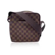 Louis Vuitton Vintage Pre-owned Canvas crossbodyvskor Brown, Dam