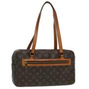 Louis Vuitton Vintage Pre-owned Canvas handvskor Brown, Dam