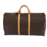 Louis Vuitton Vintage Pre-owned Canvas resvskor Brown, Dam