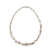 Tiffany & Co. Pre-owned Pre-owned Silver halsband Gray, Dam