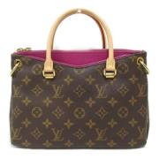 Louis Vuitton Vintage Pre-owned Tyg louis-vuitton-vskor Brown, Dam