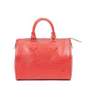 Louis Vuitton Vintage Pre-owned Laeder handvskor Red, Dam