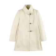 Fay Romantisk Kappa Ivory Beige, Dam