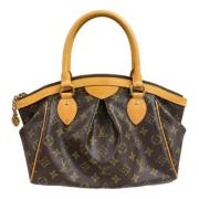 Louis Vuitton Vintage Pre-owned Tyg louis-vuitton-vskor Brown, Dam