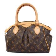 Louis Vuitton Vintage Pre-owned Tyg louis-vuitton-vskor Brown, Dam