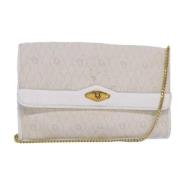 Dior Vintage Pre-owned Canvas dior-vskor White, Dam