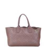 Bottega Veneta Vintage Pre-owned Laeder necessrer Purple, Dam