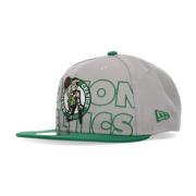 New Era Boston Celtics Plattskärm Keps Gray, Unisex