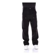 Carhartt Wip Trousers Black, Herr