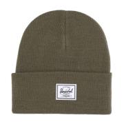 Herschel Ivy Green Beanie Hat Green, Herr