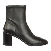 Tory Burch Cap-Toe Heel Ankelboots Black, Dam